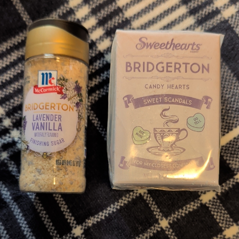 Bridgerton Finishing Sugar And Bridgerton Candy Hearts
